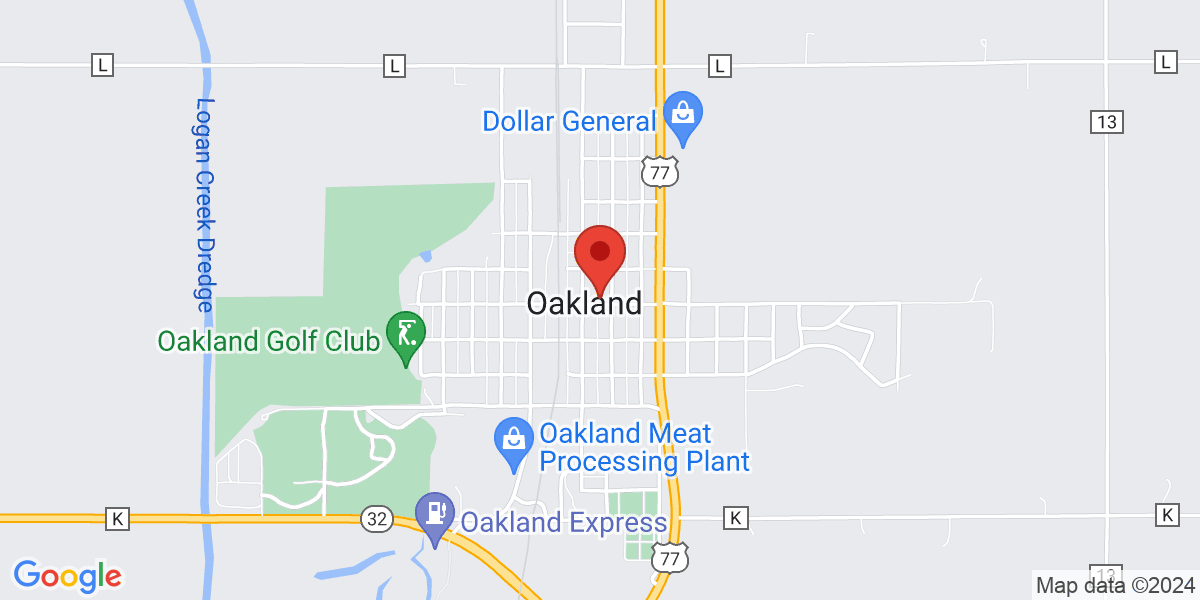Map of Oakland Public Library